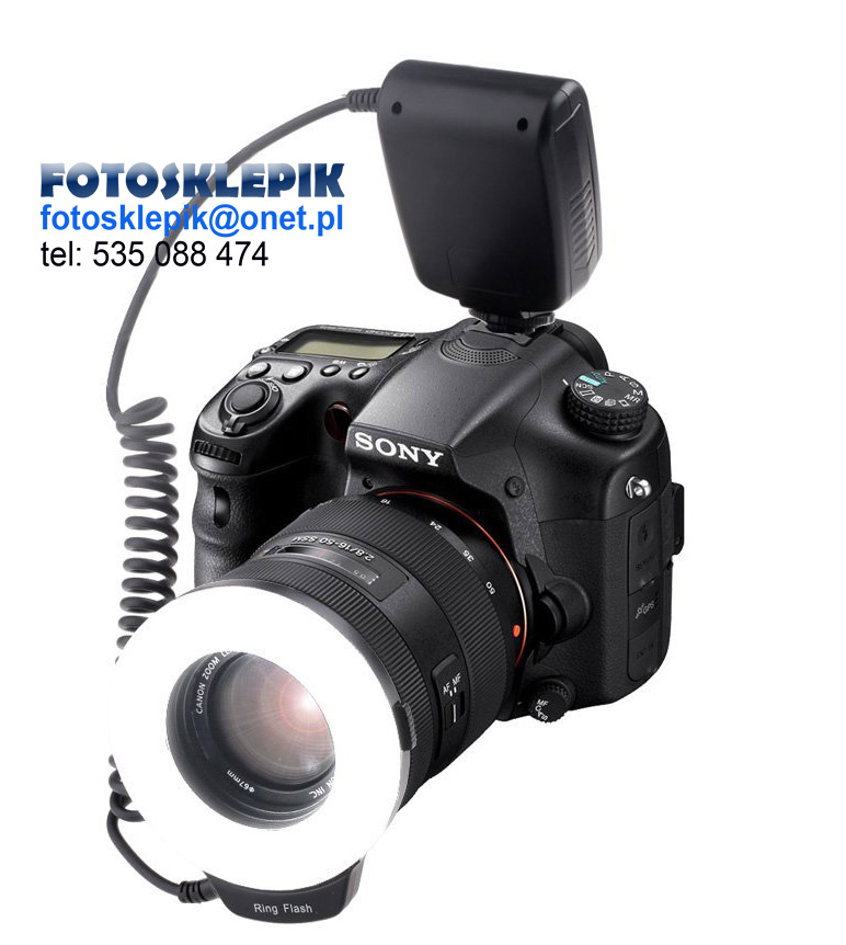 LAMPA PIERŚCIENIOWA LED do SONY RING FLASH 7676808008 oficjalne