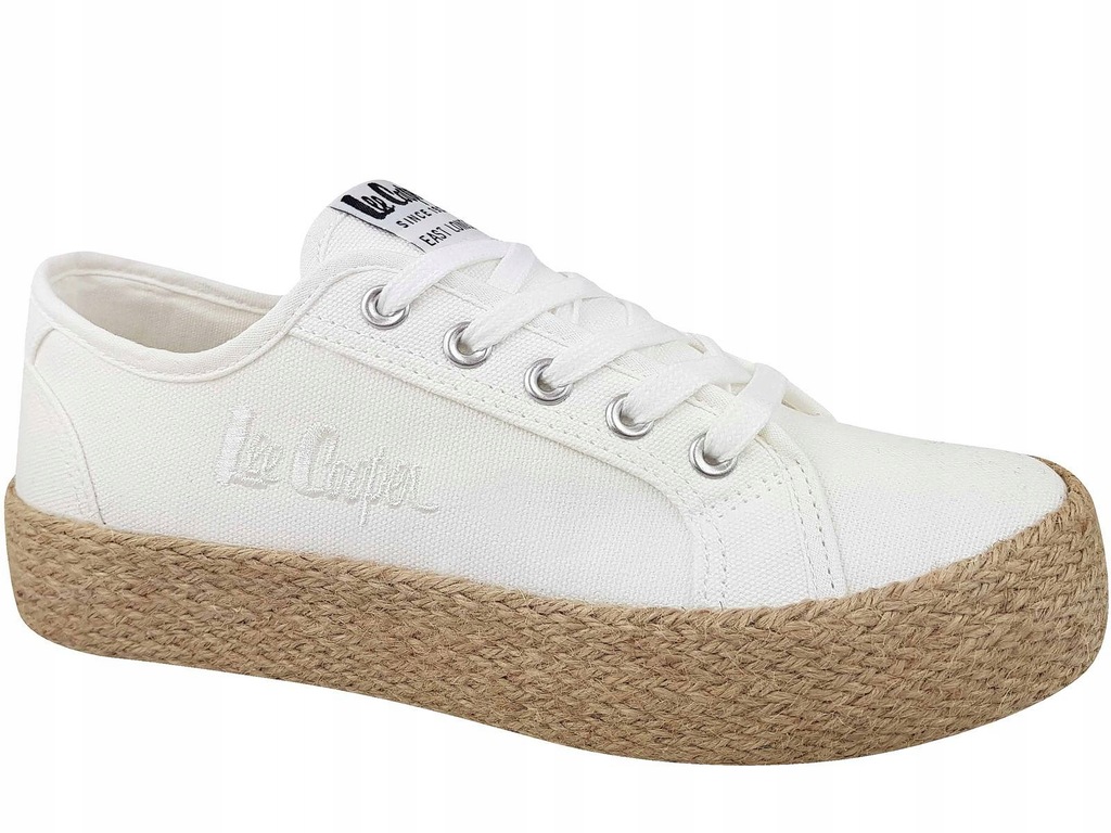 LEE COOPER BUTY ESPADRYLE TRAMPKI GRUBA PODESZWA