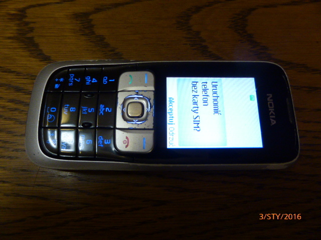 NOKIA 2630 CZARNY