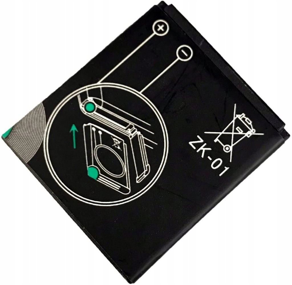 Bateria Polaroid ZK01 3,7V 550mAh 9741135013 oficjalne archiwum