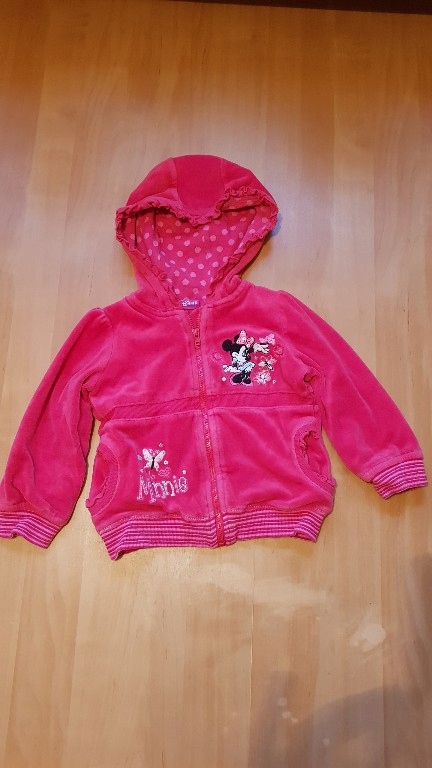 Disney 2-3 lata 98 bluza różowa bluza myszka minni