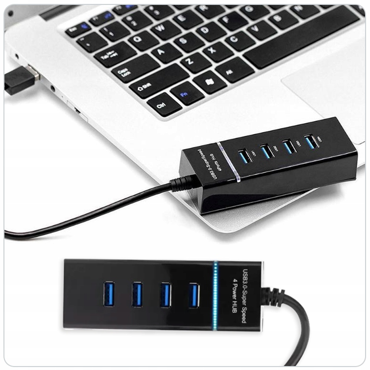 Купить USB-ХАБ-СПЛИТТЕР 4 ПОРТА USB 3.0 5 Гбит/с: отзывы, фото, характеристики в интерне-магазине Aredi.ru