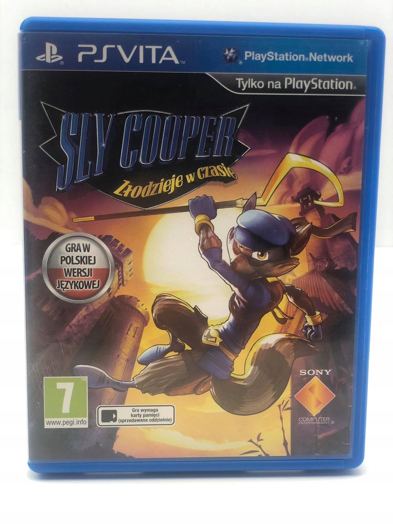 PS Vita Sly cooper złodzieje w czasie Lombard66