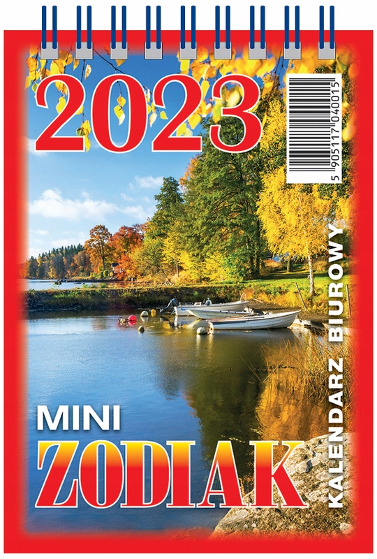 Kalendarz biurowy Zodiak mini (H7) 2024, Telegraph