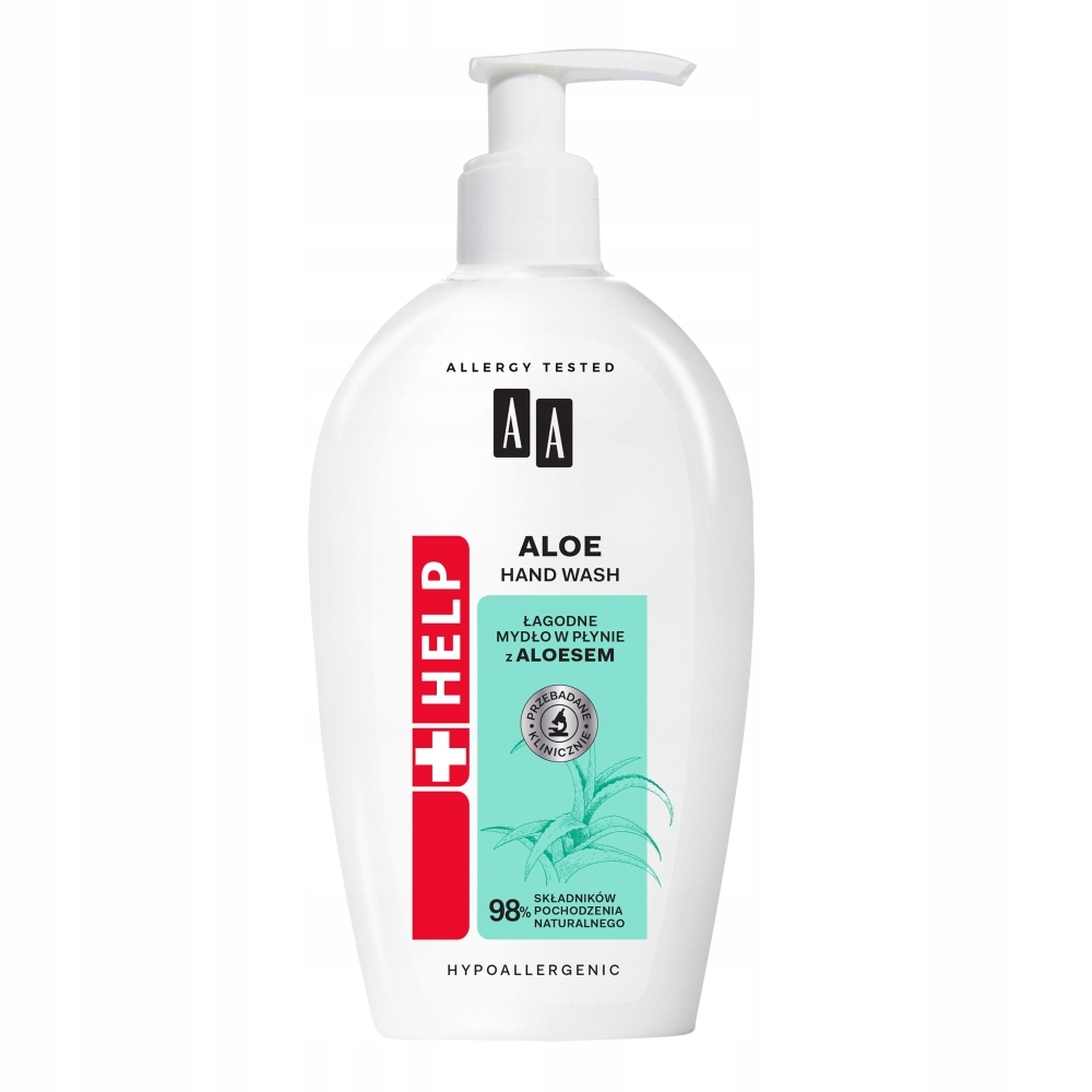 AA Help łagodne mydło w płynie z aloesem 300 P1