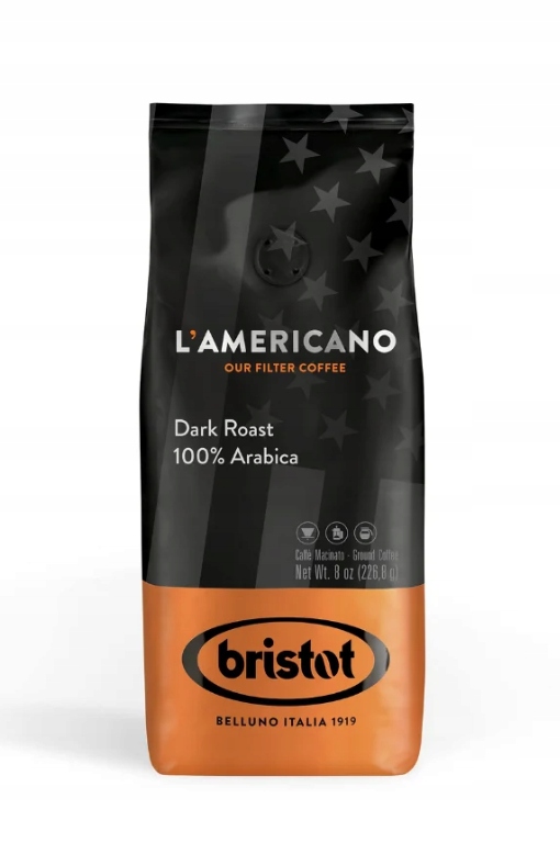 Kawa ziarnista Bristot L’Americano 100% Arabica Intensywna