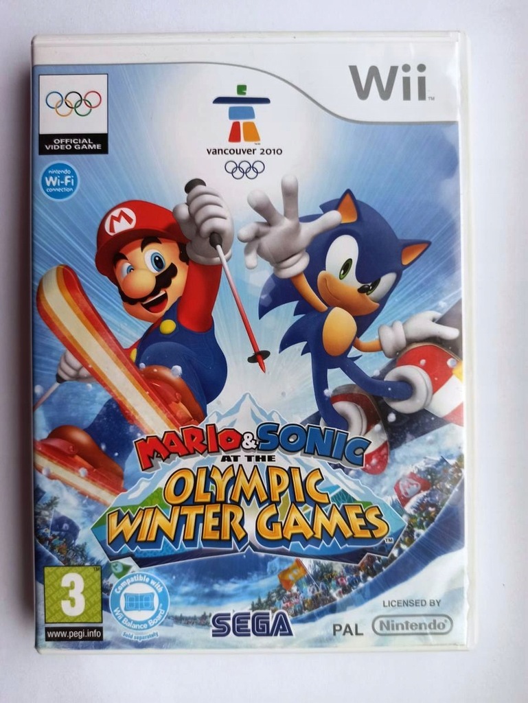 Mario & Sonic at the Olympic Winter Games Wii