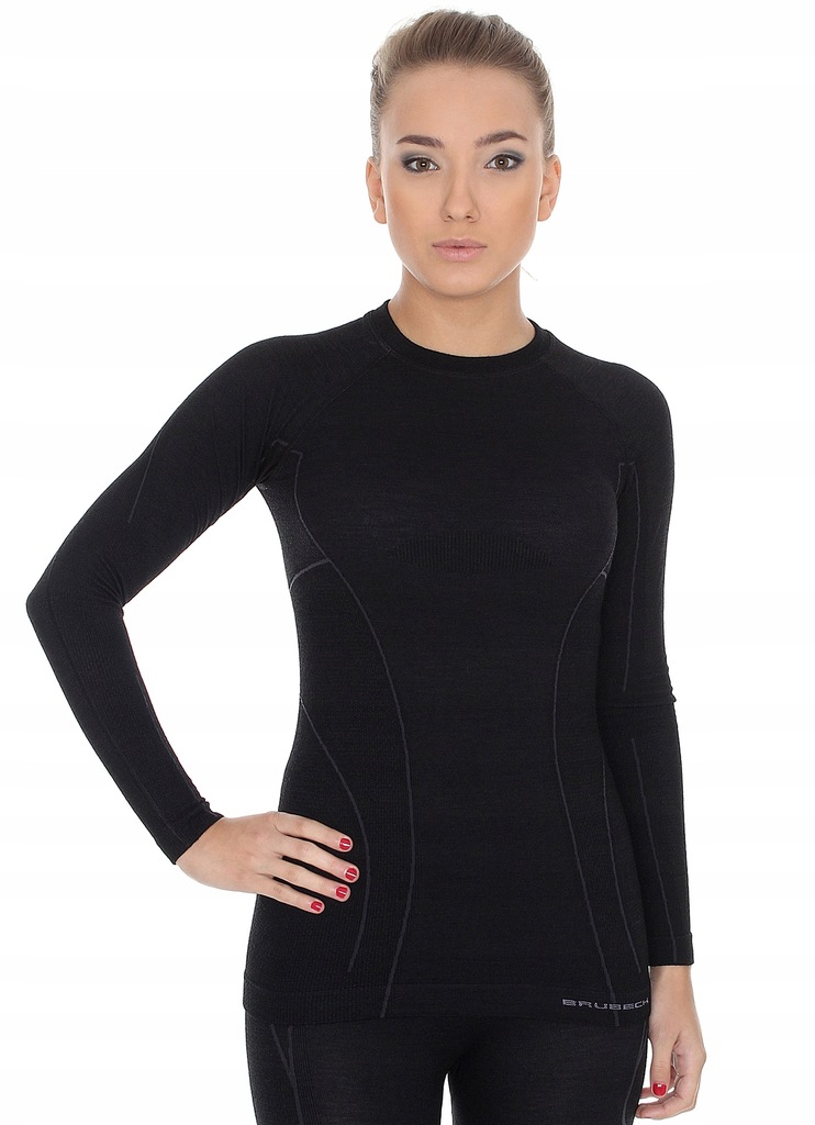 S-Koszulka damska termoaktywna BRUBECK Active Wool