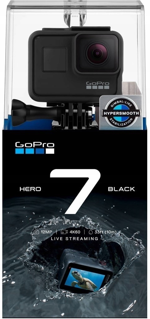 Купить GoPro HERO7 GO PRO HERO 7 Black 4K спортивная камера: отзывы, фото, характеристики в интерне-магазине Aredi.ru