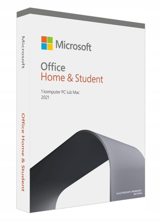 Microsoft Office Home and Student 2021 Polish BOX