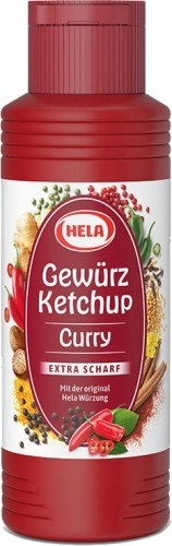 Hela Ketchup Curry Extra Scharf - Extra Ostry 300