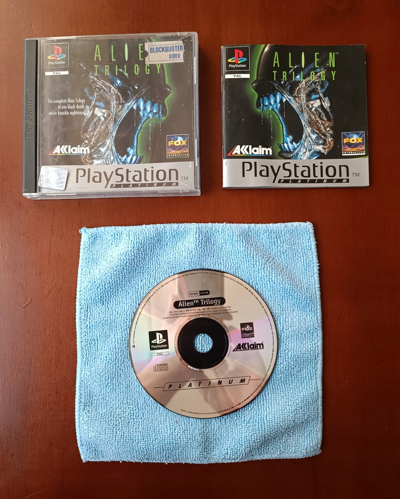 playstation alien trilogy