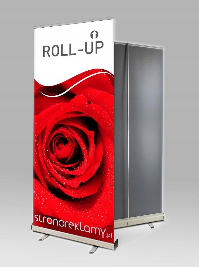 Wydruk plakat do roll-up 85x200cm, jakość premium 1200dpi
