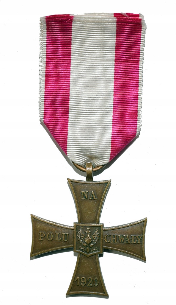 Krzyż Walecznych 1920 Arthus Bertrand wykonanie paryskie od 1921 RZADKI