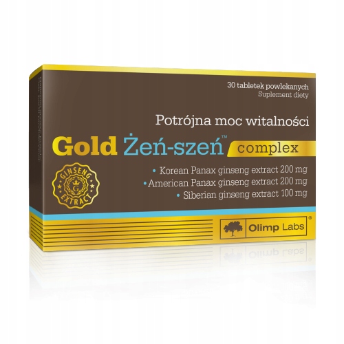 GOLD ŻEŃ-SZEŃ potrójna moc 500mg 30tabl Olimp