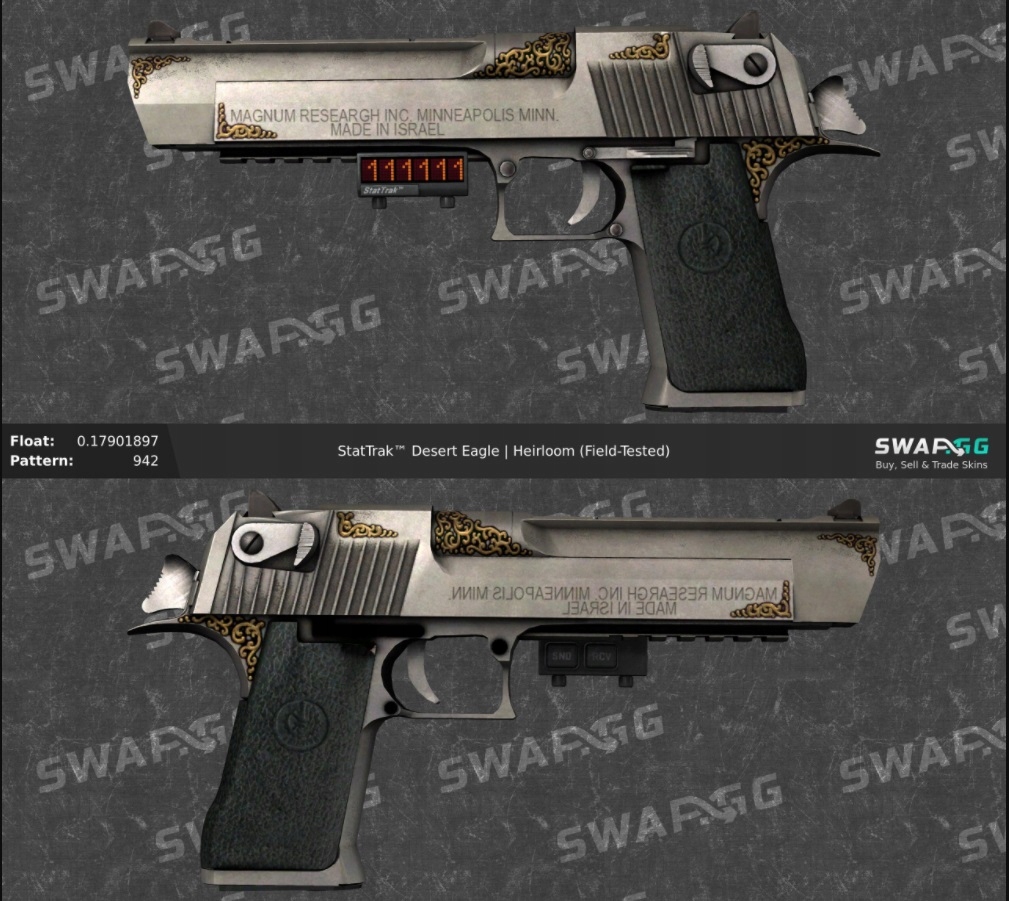 CSGO skin ST Desert Eagle| Heirloom (Field-Tested)