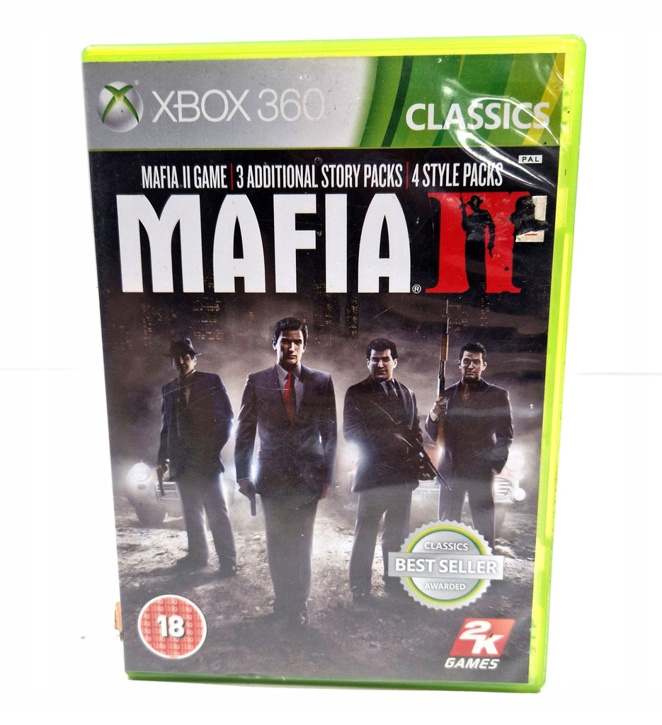 Gra mafia 2 xbox 360 X360