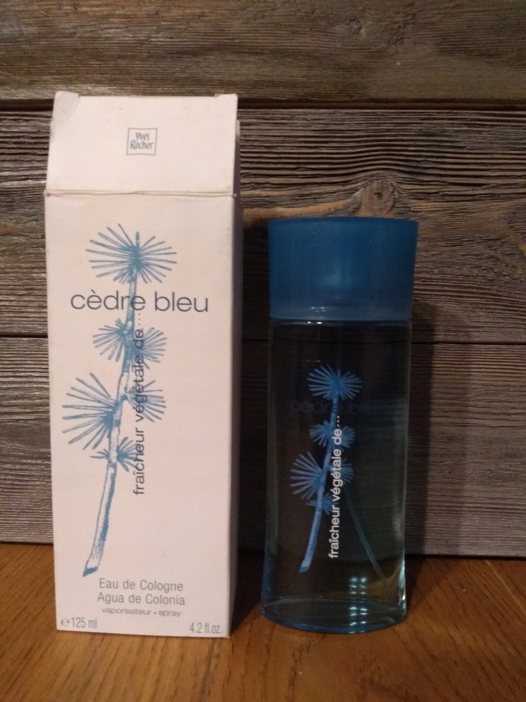 YVES ROCHER woda Cedre bleu /CEDR 125 ml--UNIKAT 7729726308
