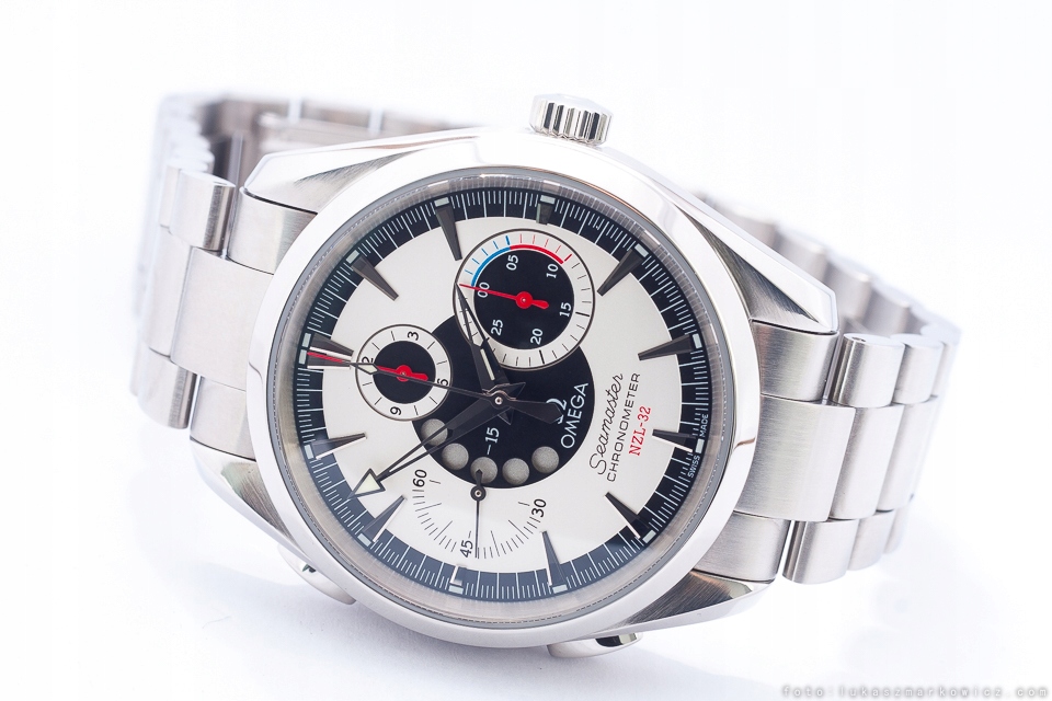 OMEGA SEAMASTER AQUA TERRA NZL-32 REGGATA /KPL.