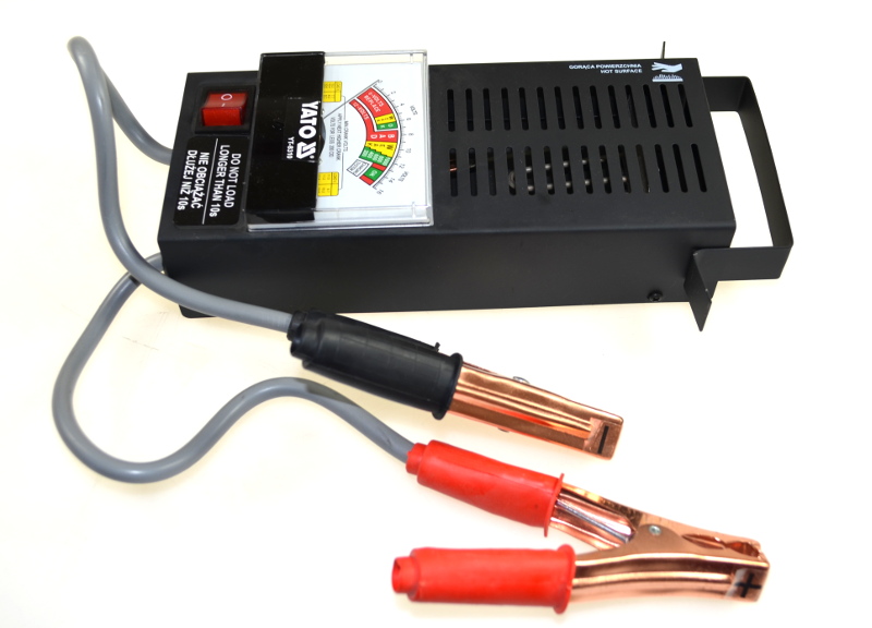 YATO PROFESJ. TESTER AKUMULATORÓW 6V 12V YT-8310