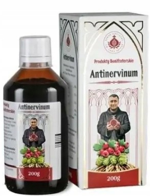 PRODUKTY BONIFRATERSKIE Antinervinum syrop 200 g