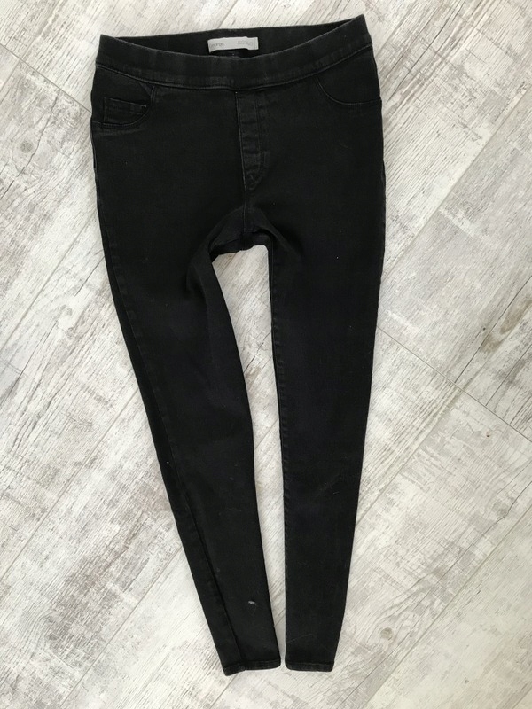 GEORGE__LEGGINSY stretch jeans rurki__40/42