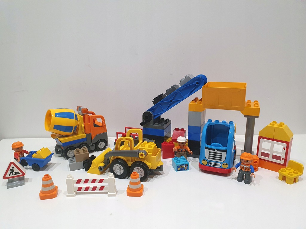 Lego DUPLO 4987 żwirownia 4976 betoniarka 5650 - 12965493213 ...