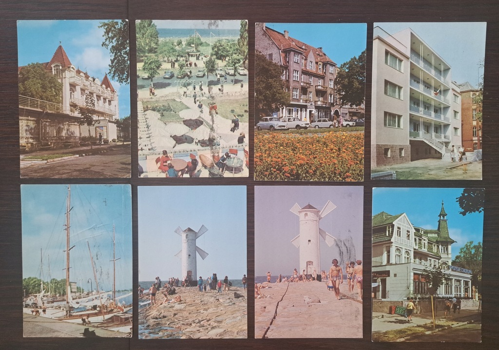 ŚWINOUJŚCIE - zestaw pocztówek