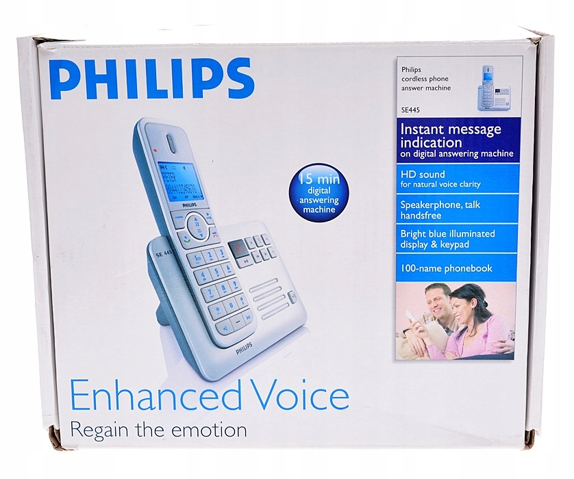 4661-66 ....PHILIPS ENHANCED VOICE... n#s TELEFON