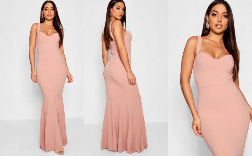 21K071 BOOHOO__NT8 MAXI SUKIENKA GLAMOUR__XL