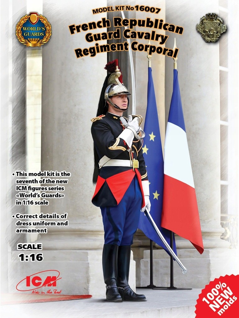 Купить ICM 16007 1:16 Французская гвардейская кавалерийская полка. Капрал: отзывы, фото, характеристики в интерне-магазине Aredi.ru