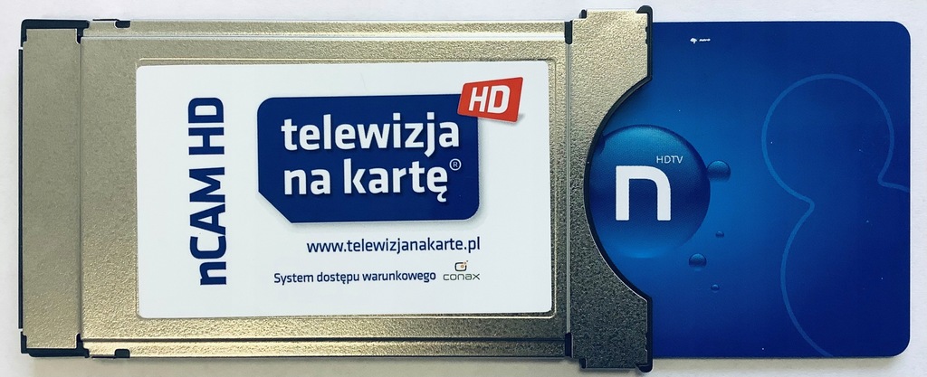 Telewizja NA KARTĘ HD zestaw moduł Conax i karta