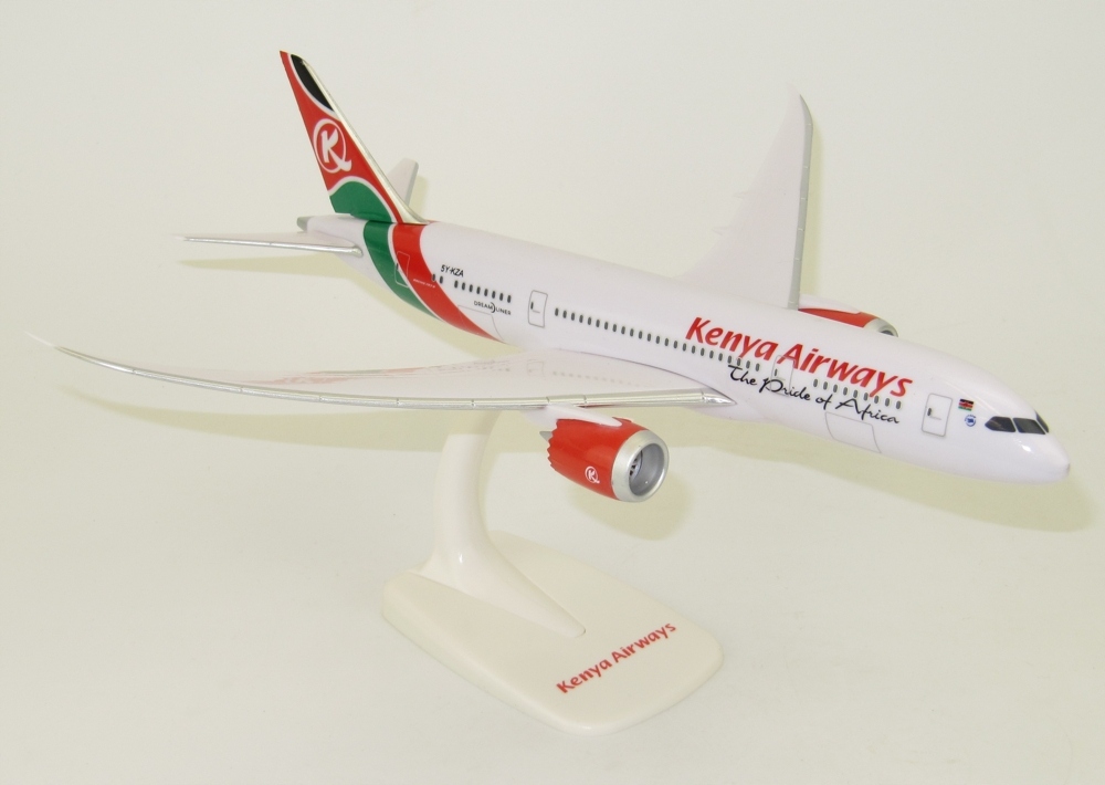 Model samolotu Boeing 787-800 Kenya Airways 1:200