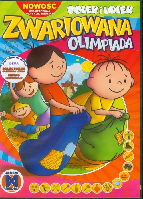 Zwariowana olimpiada CD-ROM GRA dla całej rodziny