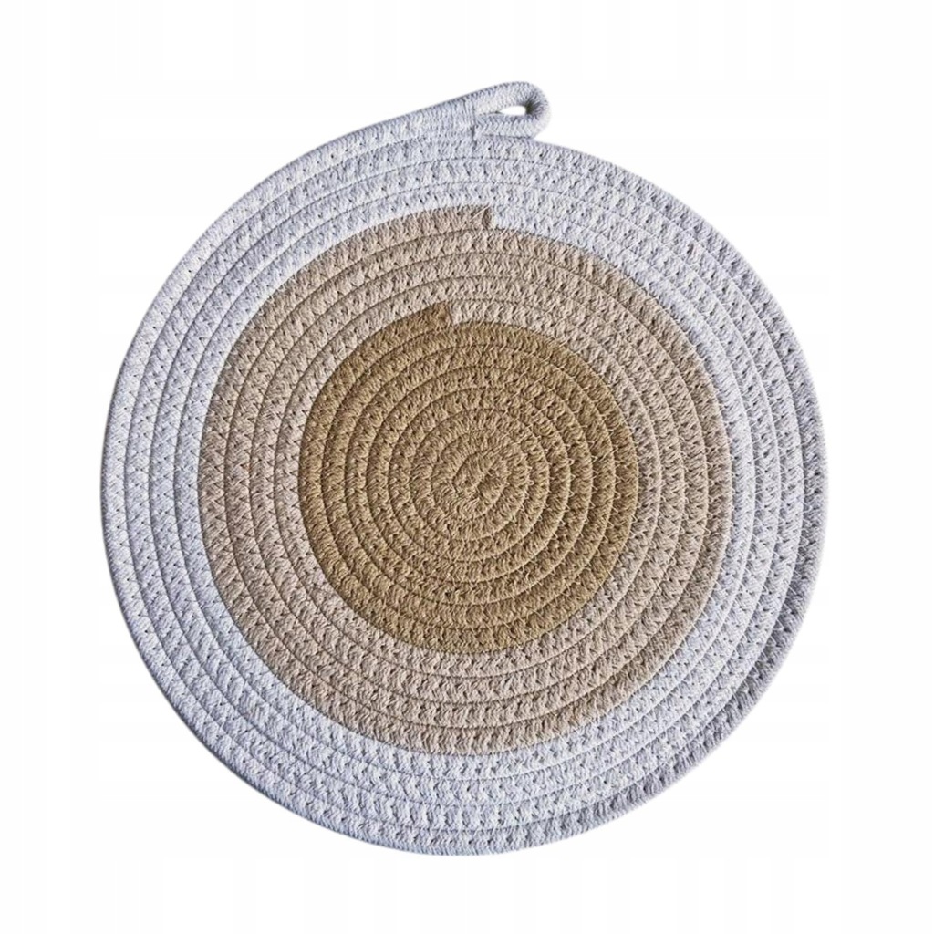 Braided Place Mat Dining Mat Circle Table Decor Decorative Non Slip 30cm