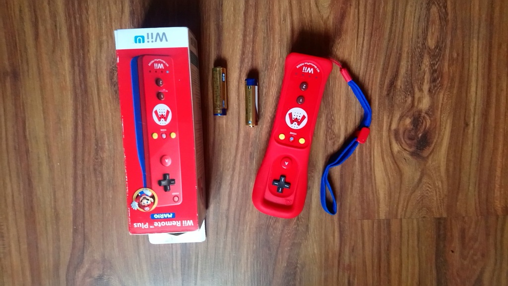 KONTROLER NINTENDO WII U REMOTE PLUS MARIO EDITION