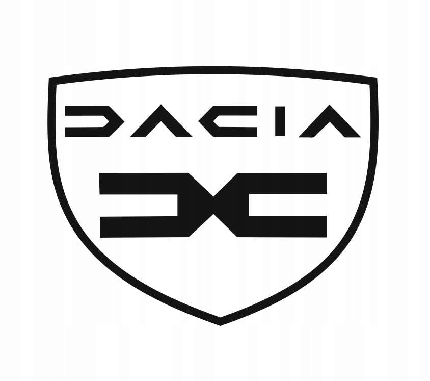 Naklejka na auto samochód DACIA NOWE logo