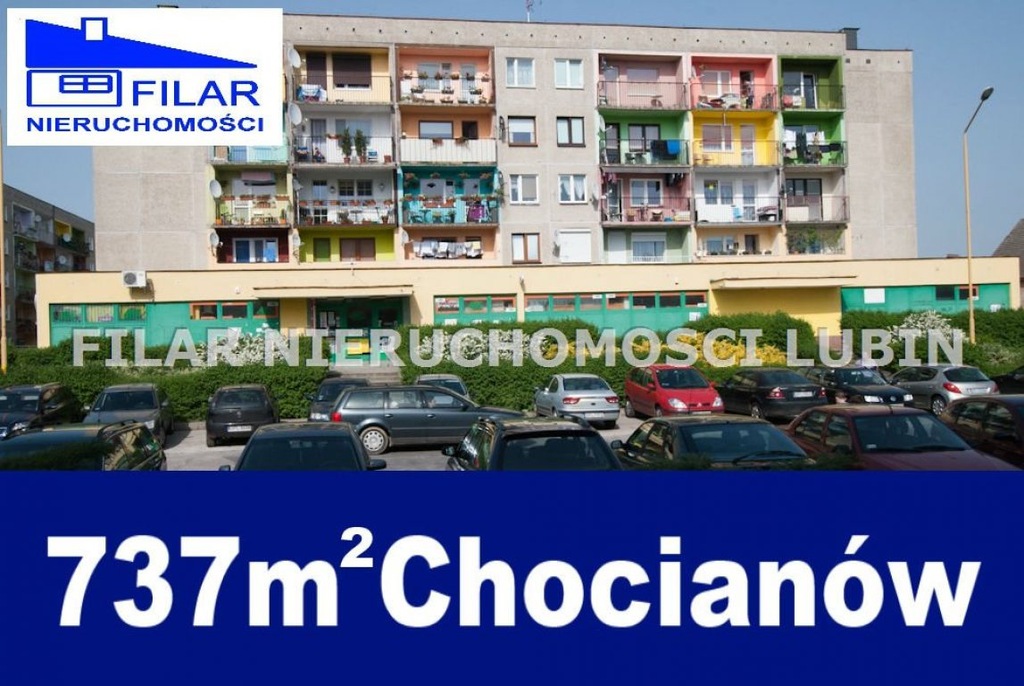 Komercyjnie Chocianów, polkowicki, 737,00 m²