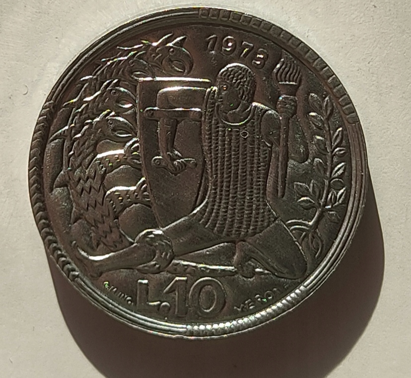 moneta San Marino 10 lir 1973