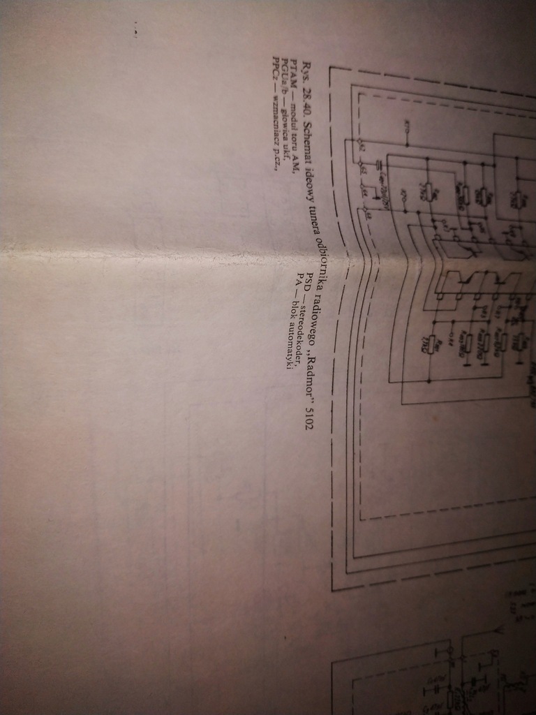 Schemat ideowy Tunera RADMOR 5102 AS 205S AS206S