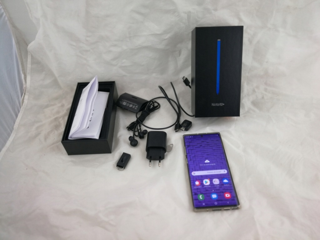 Купить SAMSUNG GALAXY Note 10+ PLUS AURA GLOW 256 ГБ PLAY: отзывы, фото, характеристики в интерне-магазине Aredi.ru