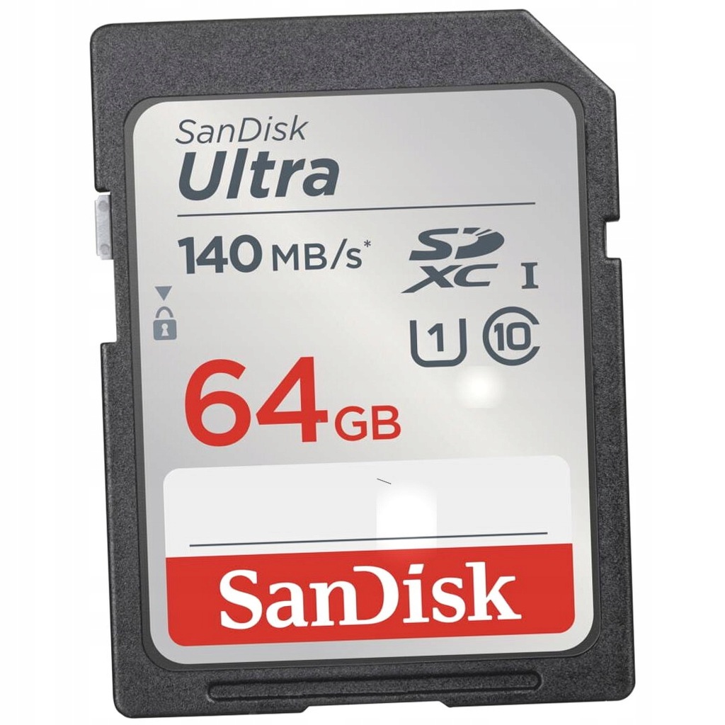 SANDISK Karta ULTRA SDXC 64GB 140MB/s UHS-I U1