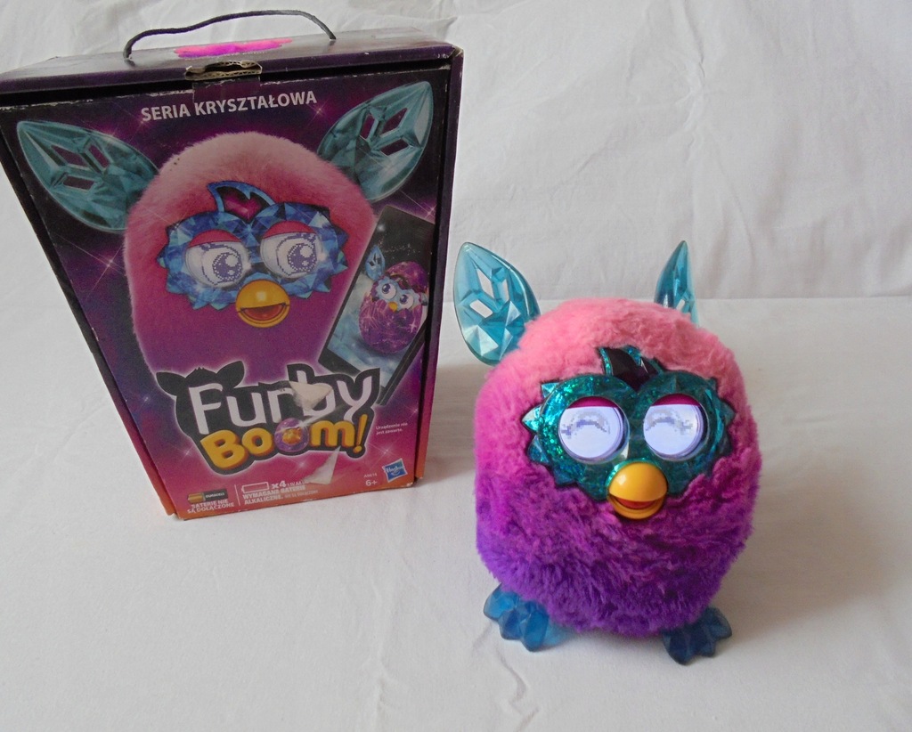 Furby Boom BOX Język Polski uszkodzony