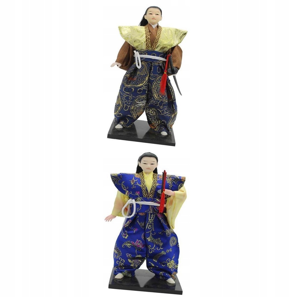 2 12 cali Vintage japoński lalka samuraj