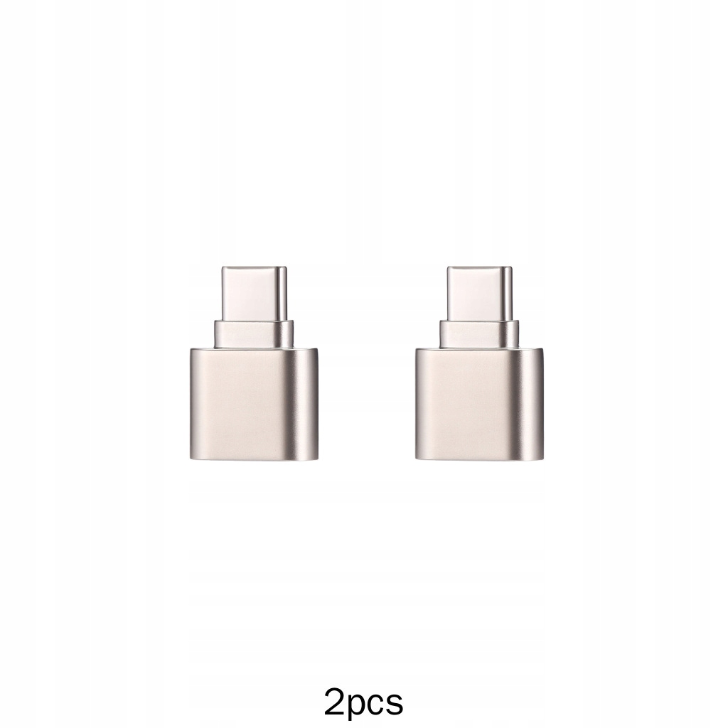 2x Jednoczęściowy adapter czytnika kart USB C