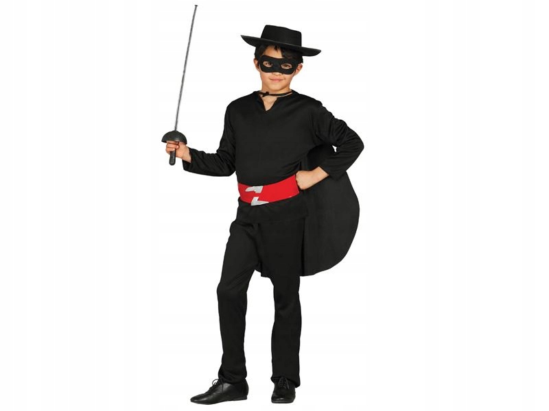 KOSTIUM ZORRO DON DIEGO DE LA VEGA 142-148
