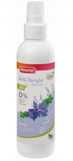 Beaphar BIO Anti-Tangle Spray - organiczny spray z