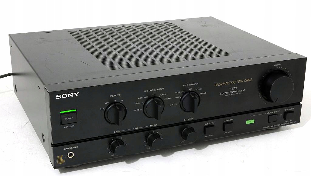 SONY TA-F420 SOLIDNY WZMACNIACZ STERO USTERKA - 11925006831 - oficjalne ...