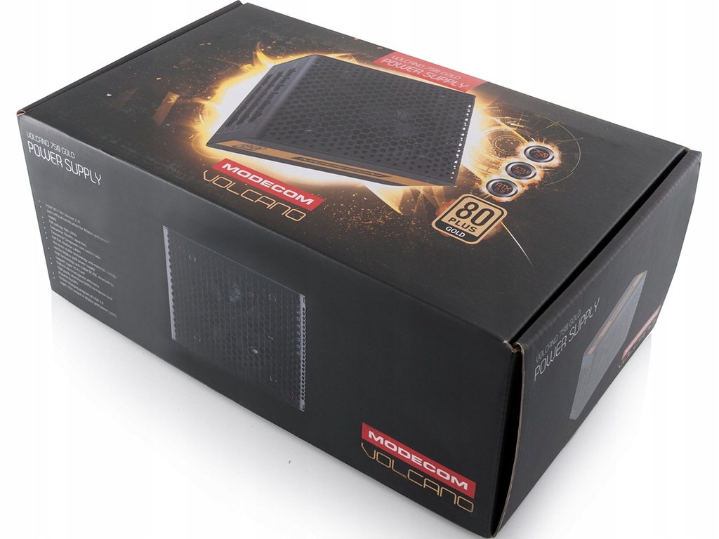 Купить MODECOM VOLCANO 750W МОДУЛЬНЫЙ БЛОК ПИТАНИЯ 80+ ЗОЛОТО!: отзывы, фото, характеристики в интерне-магазине Aredi.ru