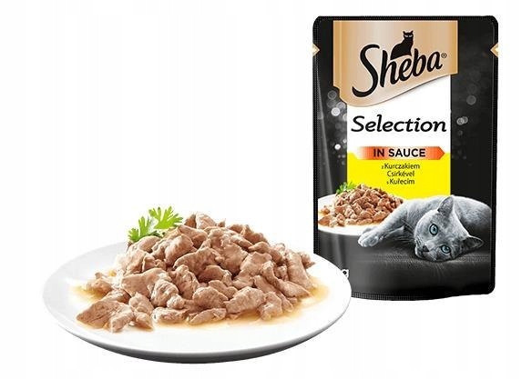 Sheba Sheba Selectio in sauce z kurczakiem 12x85g